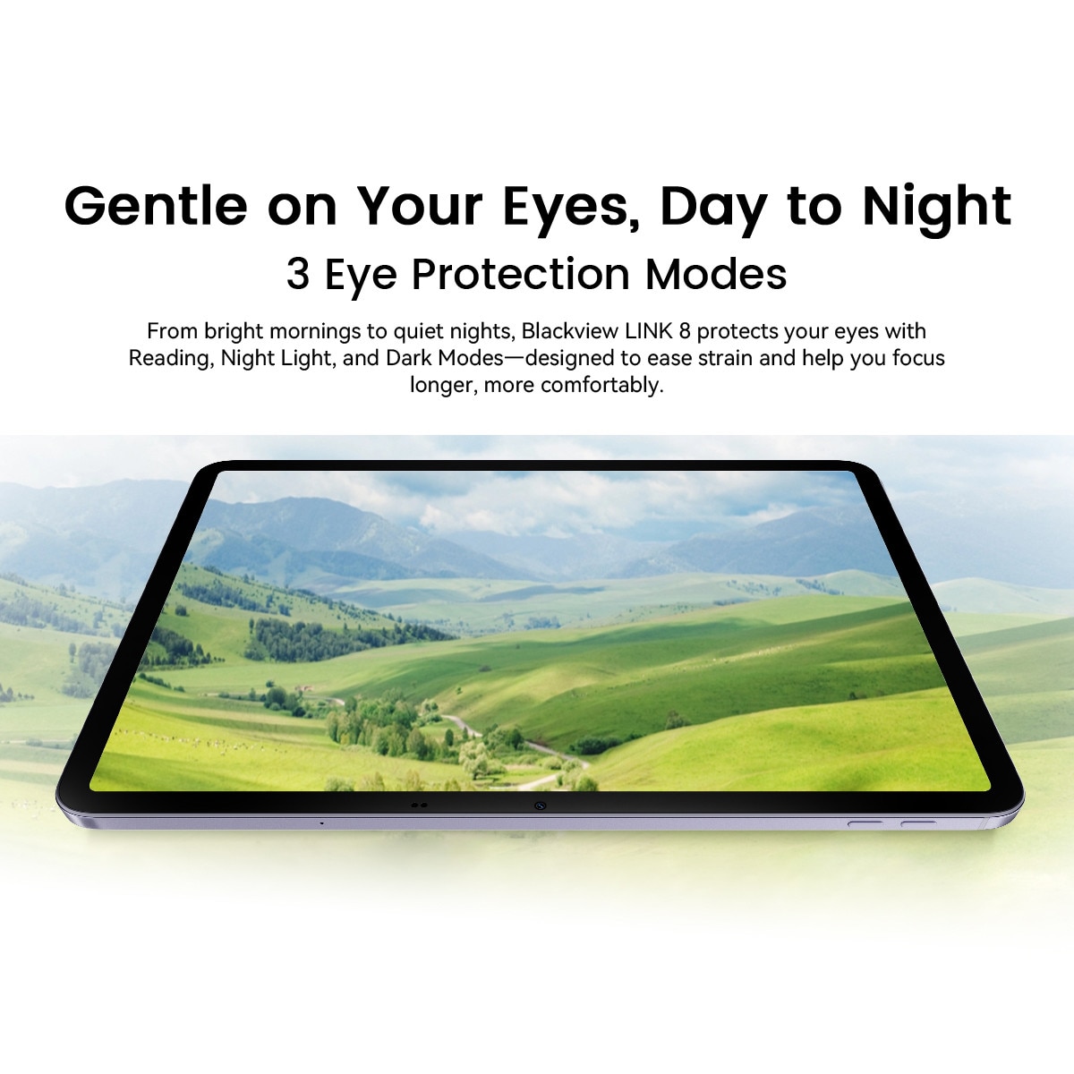 Tableta Blackview LINK 8, 12.7" 2K Ecran, 90Hz, Gemini Ai Android 15, 18GB+256GB(TF 2TB), MediaTek Helio G100, 8400mAh, 16MP+13MP, PC Mode 2.0, BT 5.0/GPS/Face ID, Accesorii standard (Mouse/Tastatura/Carcasa protectie/Protectie ecran/Stylus/Casti), Gri