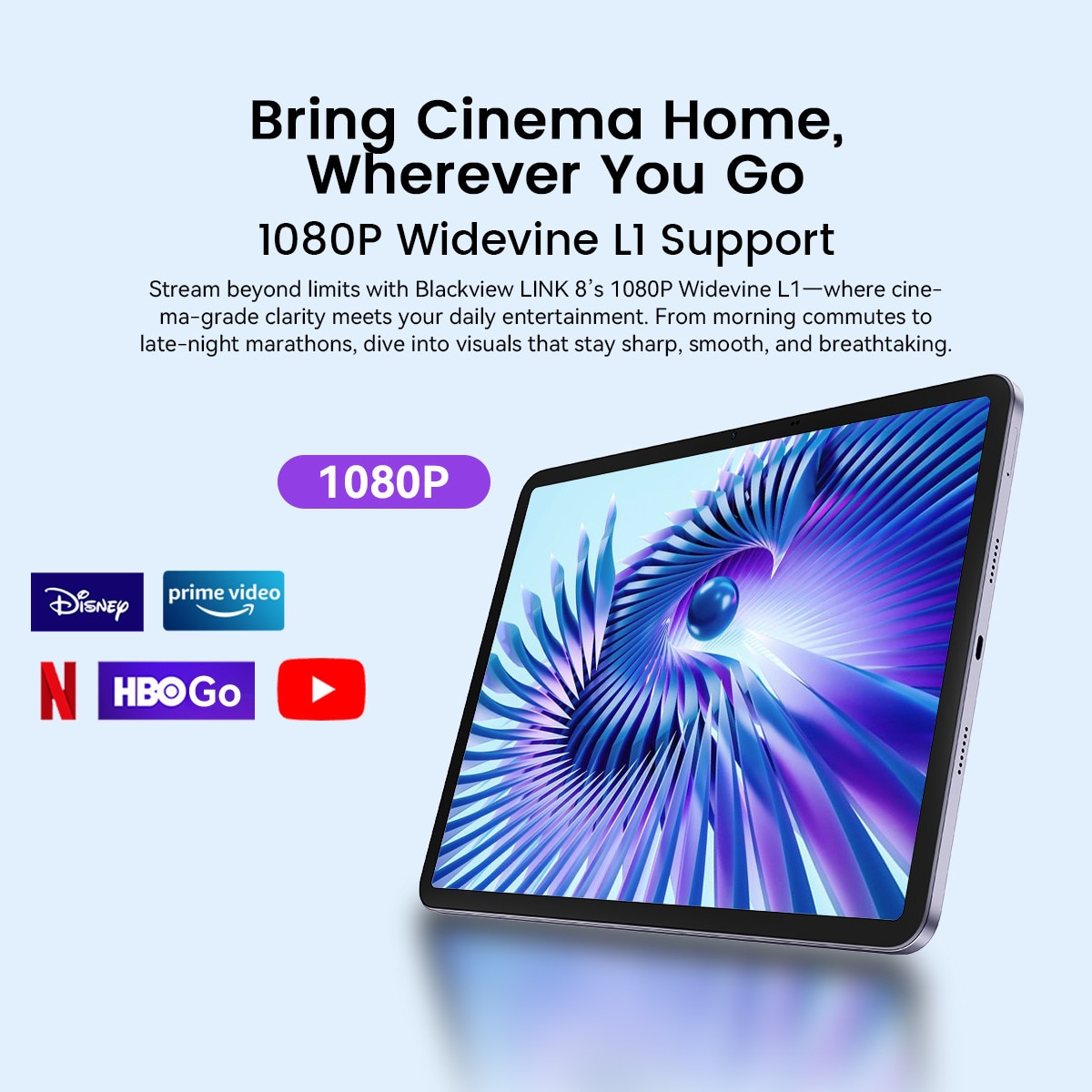 Tableta Blackview LINK 8, 12.7" 2K Ecran, 90Hz, Gemini Ai Android 15, 18GB+256GB(TF 2TB), MediaTek Helio G100, 8400mAh, 16MP+13MP, PC Mode 2.0, BT 5.0/GPS/Face ID, Accesorii standard (Mouse/Tastatura/Carcasa protectie/Protectie ecran/Stylus/Casti), Gri