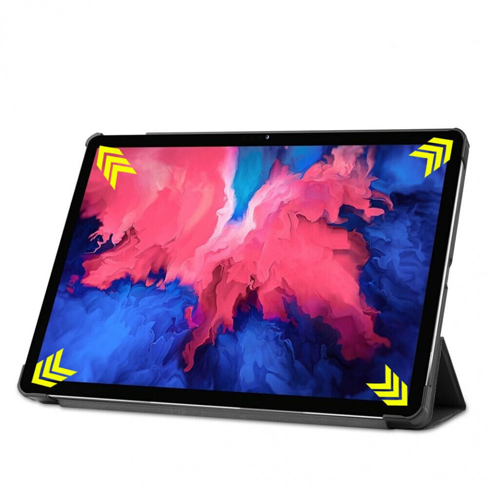Husa pentru tableta Lenovo Tab P11/P11 Plus de 11 inch cu functie auto on/off de culoare neagra