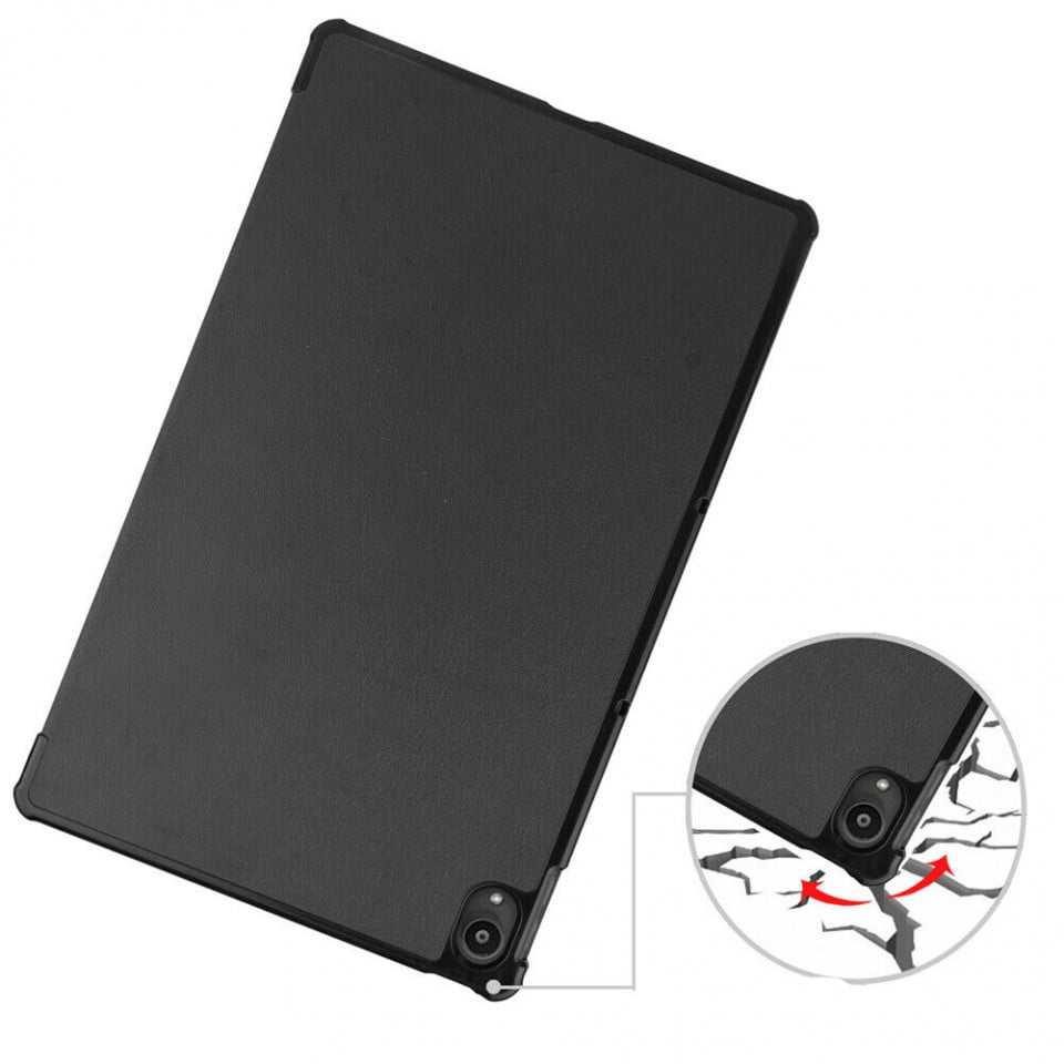 Husa pentru tableta Lenovo Tab P11/P11 Plus de 11 inch cu functie auto on/off de culoare neagra