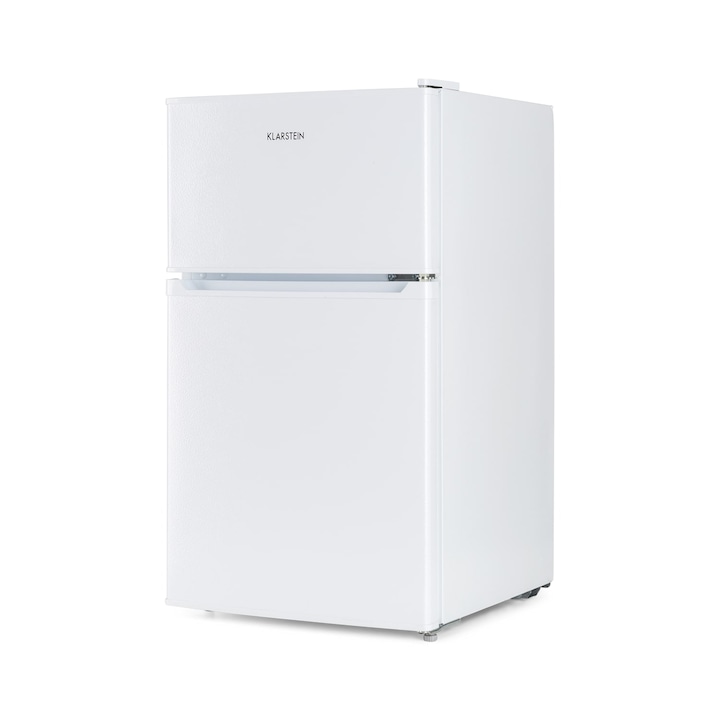 Klarstein, Big Daddy Cool, Frigider Cu Congelator, 61/26 Litri, 40 Db, F, Alb
