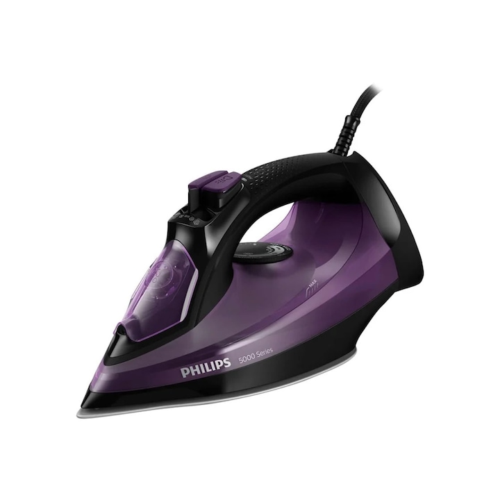 Fier de calcat cu abur 5000 series DST5030/80, Talpa SteamGlide Plus 2400 W Violet