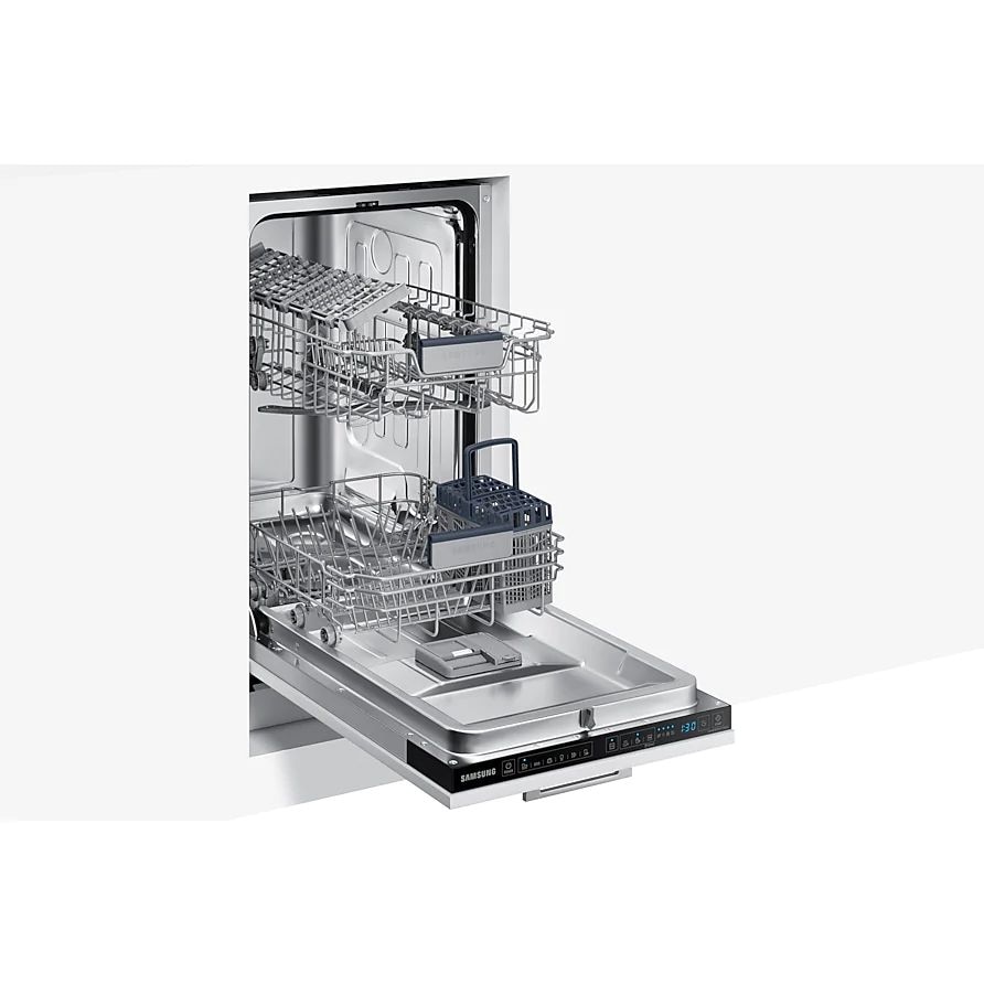 Masina de spalat vase incorporabila Samsung DW50R4060BB/EO, 9 seturi, 6 programe, Clasa E, 45 cm
