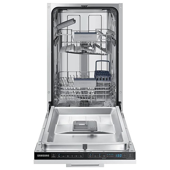 Masina de spalat vase incorporabila Samsung DW50R4060BB/EO, 9 seturi, 6 programe, Clasa E, 45 cm