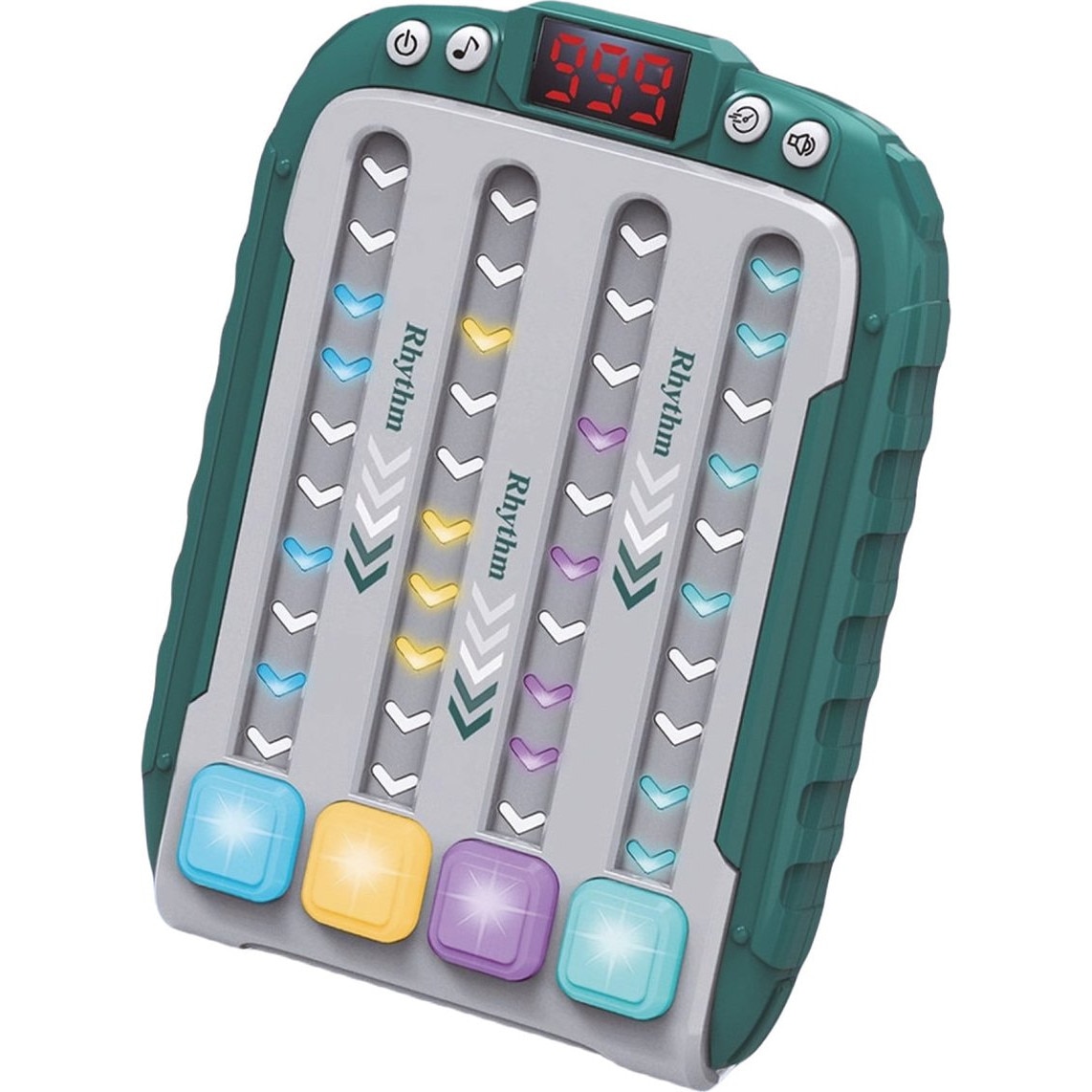 Joc portabil Maxlife MXPS-500, ritm, butoane iluminate, design compact