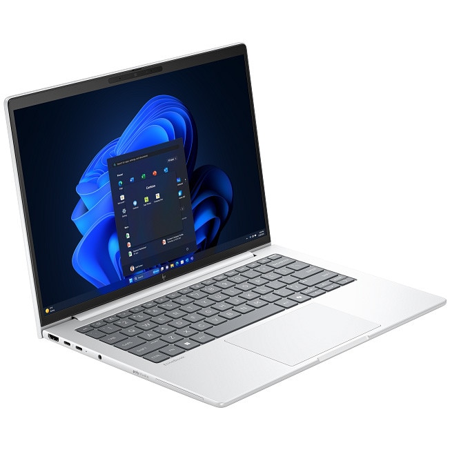 Laptop HP EliteBook 8 G1i Wolf Pro Security Edition cu procesor Intel® Core™ Ultra 7 255U pana la 5.2GHz, 16", WUXGA, IPS, 32GB DDR5 RAM, 1TB SSD, Intel® Graphics, Windows 11 Pro, Glacier silver