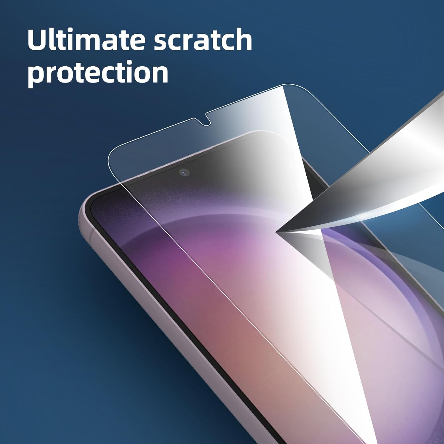 Set 3 X Folie protectie Sticla securizata Profesionala Ecran, enkourakoko®, pentru Samsung Galaxy S22, Full Glue, Suporta deblocarea amprentelor digitale, Ultra HD, Anti Zgarieturi, Anti Socuri, Transparent