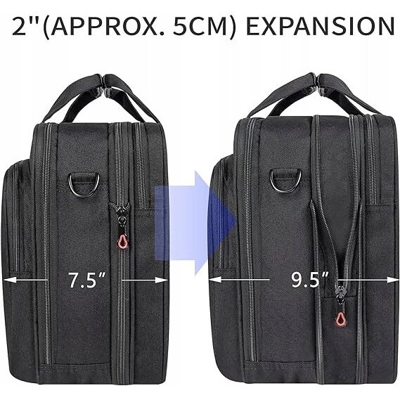 Geanta Laptop 17.3" Blocare RFID, Impermeabila, Spatioasa, Eleganta