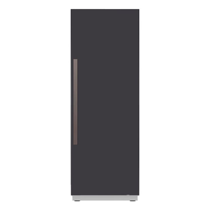 Frigider No Frost Bertazzoni, colectie Professional, capacitate 470 litri, dozator de apa cu filtru integrat, functie Super Cool, mod Eco/Vacanta/Sabbath, alerta schimbare filtru, 3 sertare inteligente Fresco, sertar Crisper, antracit