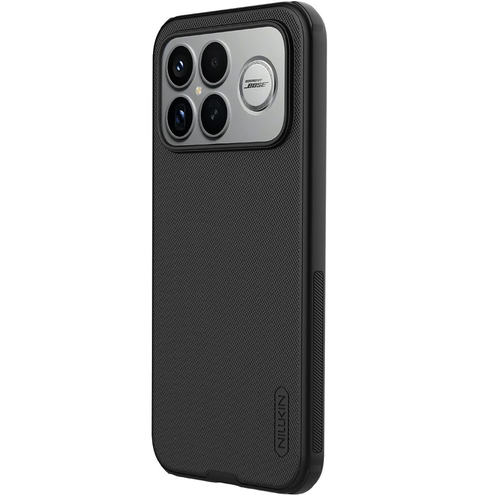 Husa, Nillkin Super Frosted Shield Pro Magnetic pentru Xiaomi POCO F8 Ultra, Negru