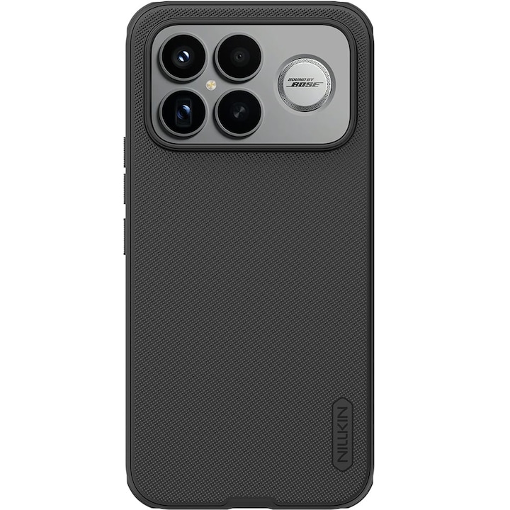 Husa, Nillkin Super Frosted Shield Pro Magnetic pentru Xiaomi POCO F8 Ultra, Negru