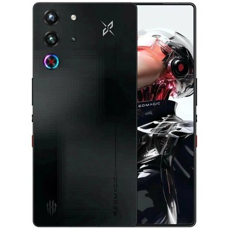 Telefon mobil Nubia Redmagic 10S Pro 5G, 256GB, 12GB RAM, 144Hz, Snapdragon 8 Elite Leading Version, 6.85 Inch 1.5K Full Screen Gaming Phone, 50MP Camera, 80W Charger, Nightfall