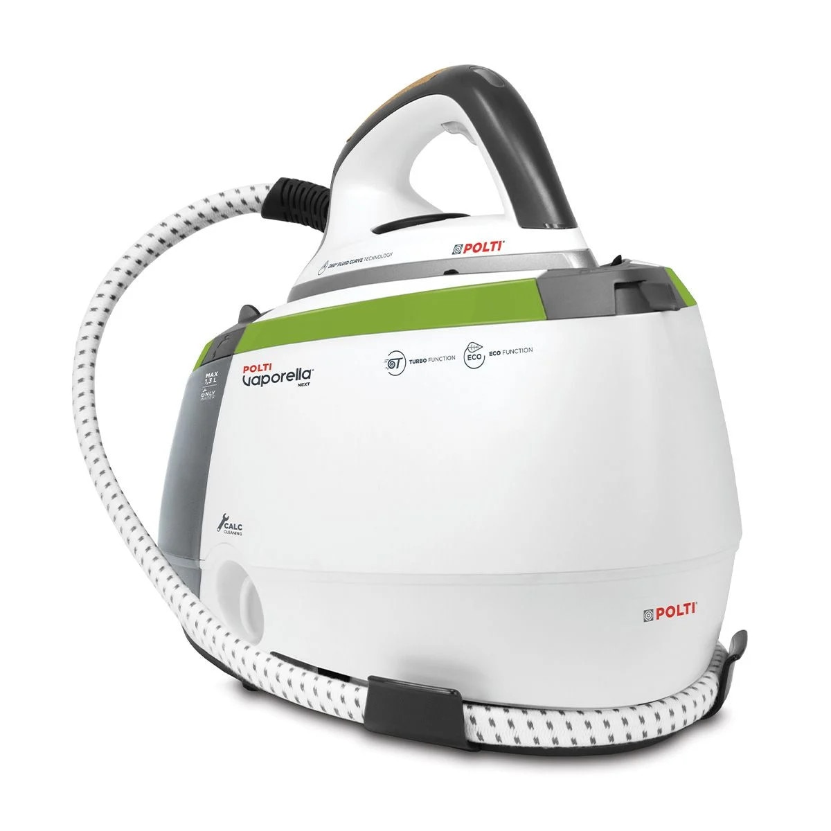 Polti Vaporella Next VN18.45 – statie de calcat cu boiler 6.7 bar, abur 430 g/min, functie ECO