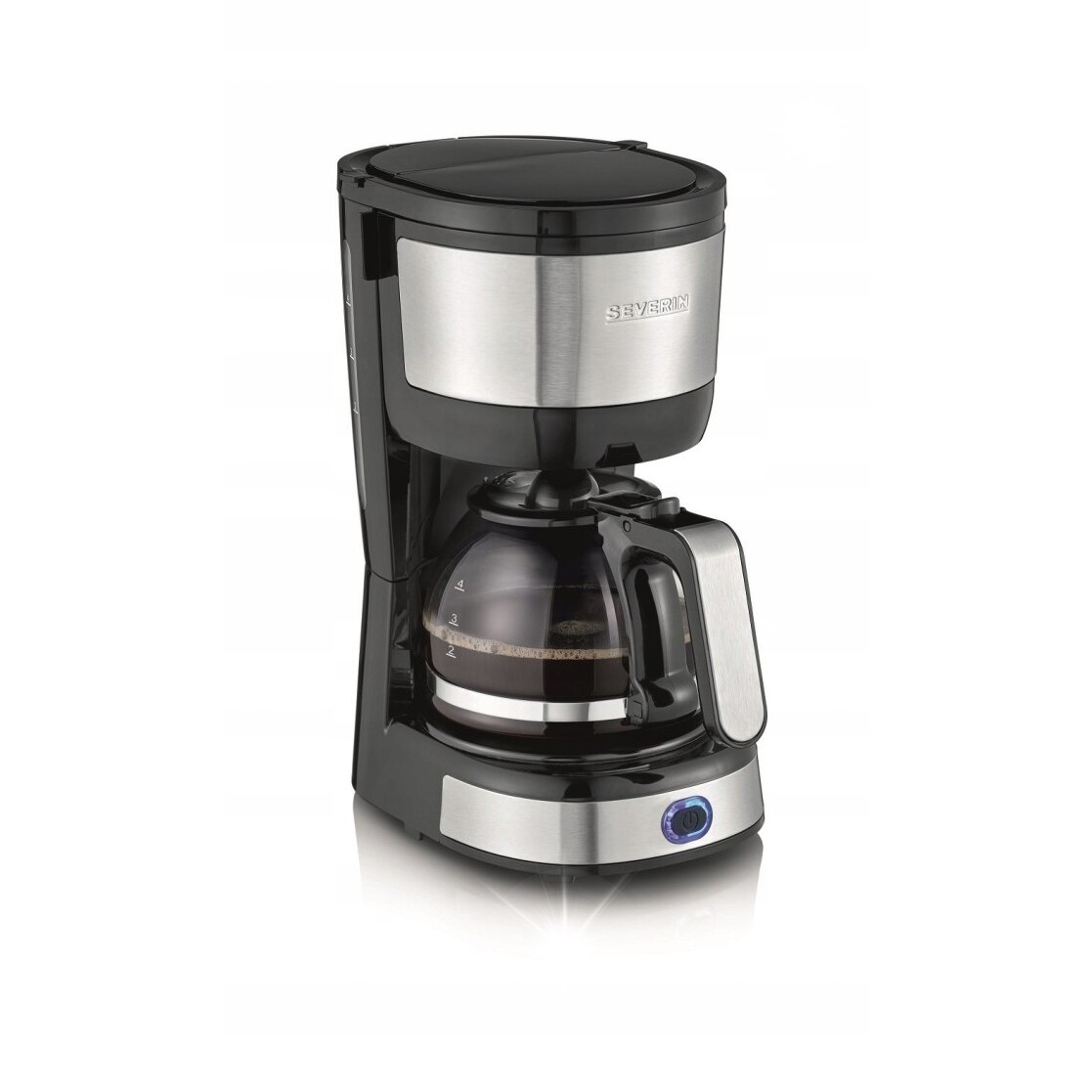 Cafetiere Severin KA 4808, 750W, 4 cani, inox periat, negru