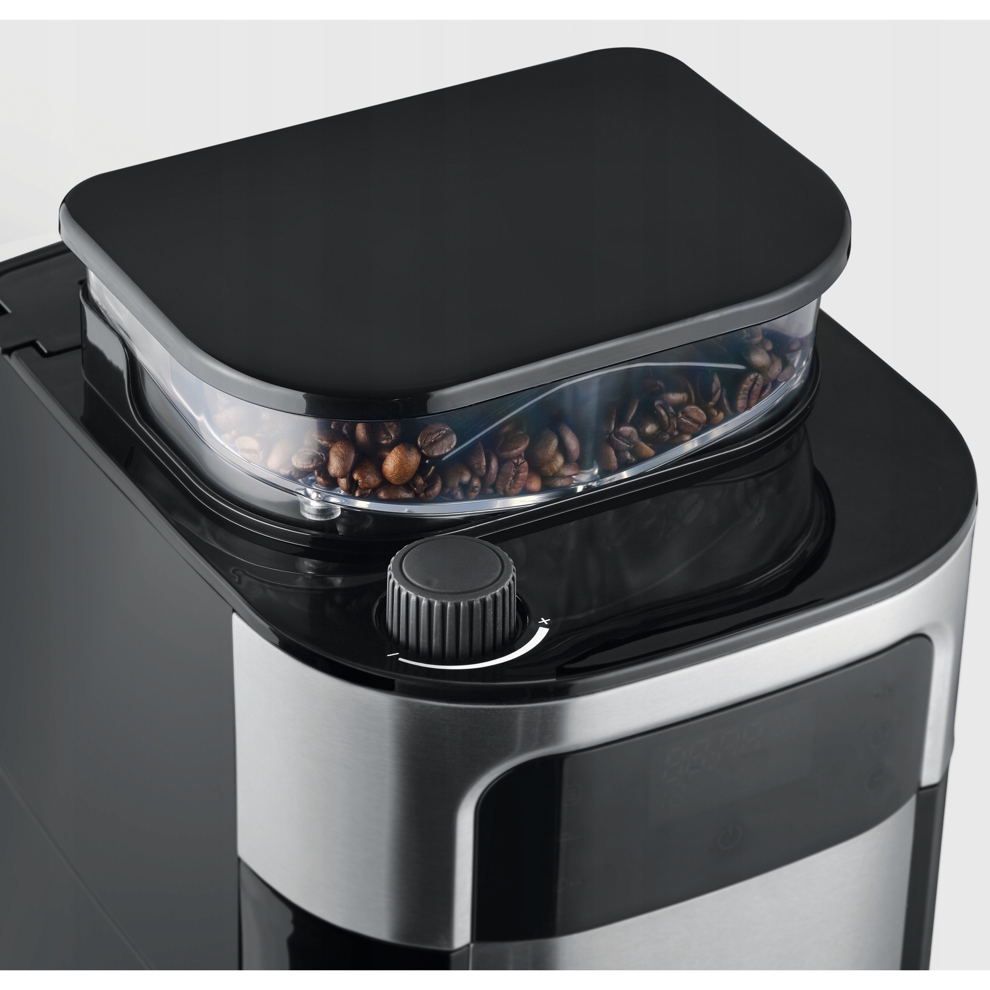 Cafetiere Severin KA 4813, 10 cani, inox periat/negru, 1000W, cu rasnita integrata