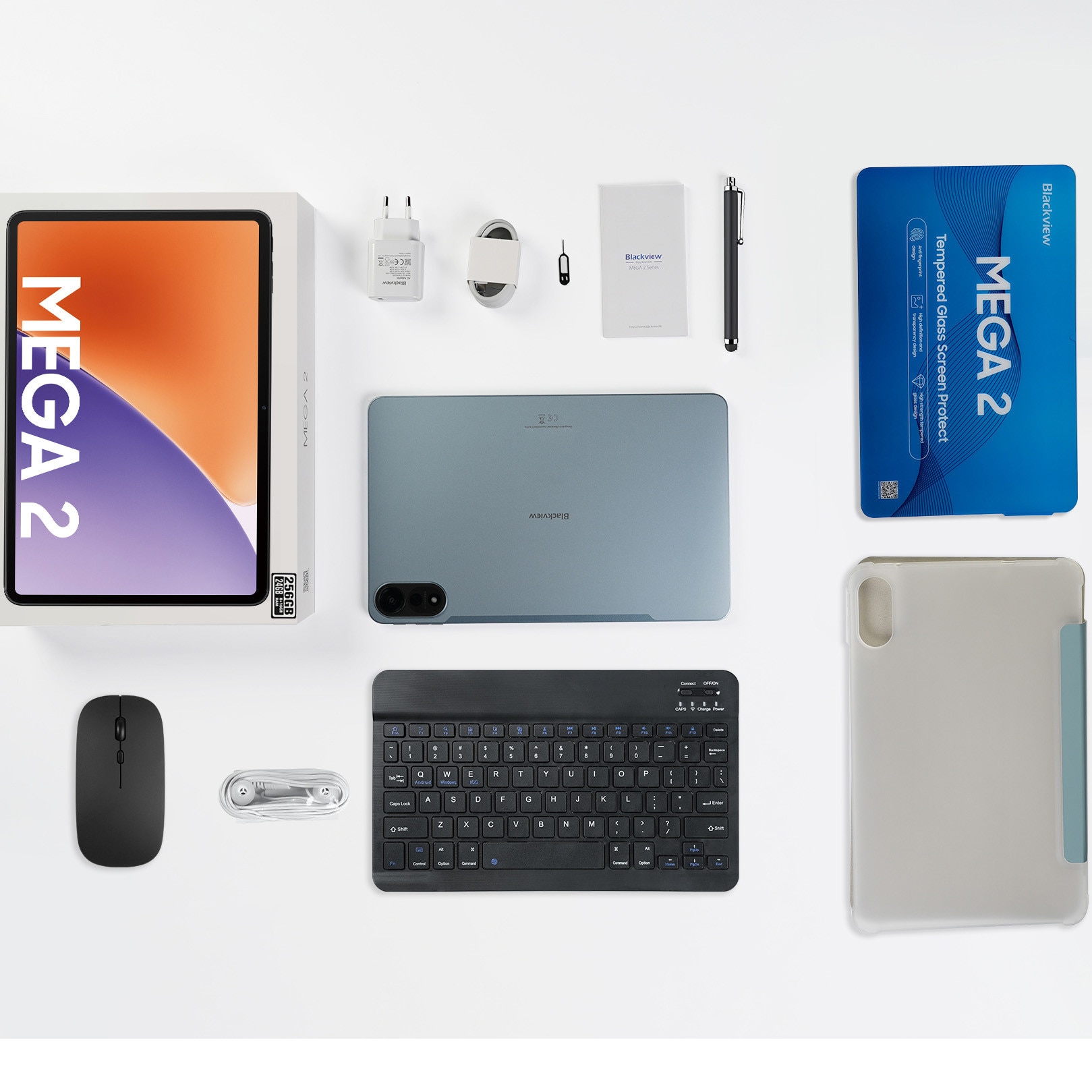Tableta Blackview MEGA 2, LTE, 12 inch, 12GB, 256GB, Celestial Grey