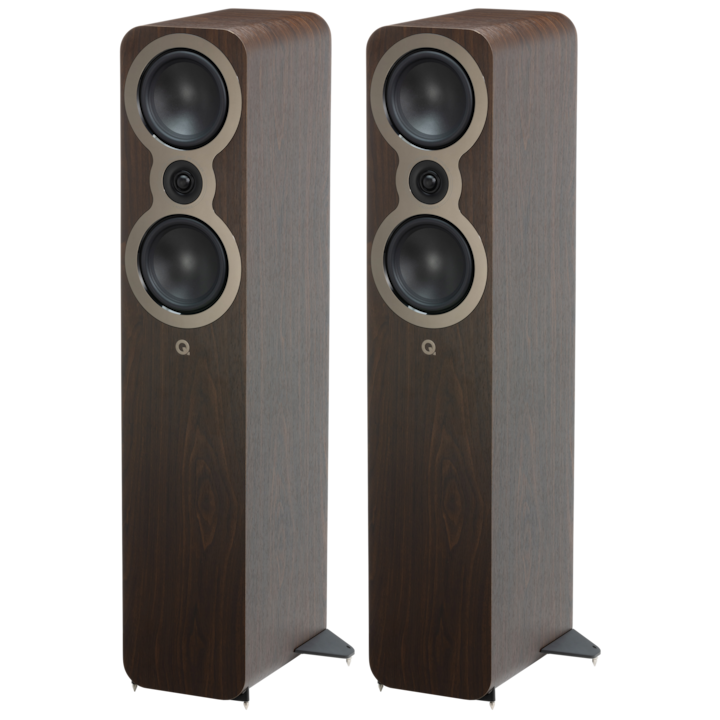 Boxe de podea Q Acoustics 3050c Walnut