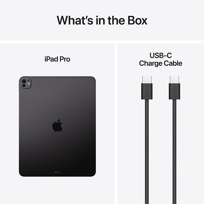 Tableta Apple iPad Pro 13", 12GB, 256GB, Negru Spatial