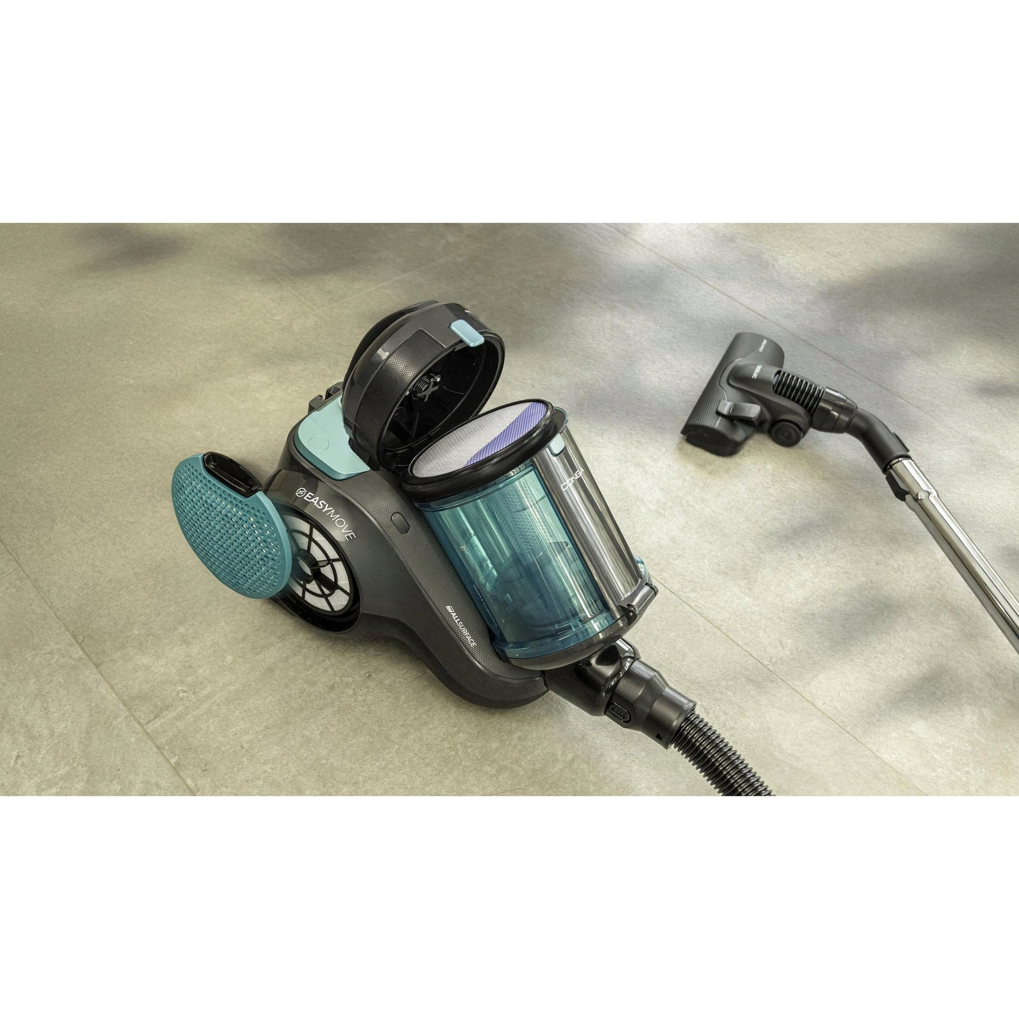 Aspirator Cecotec Conga Rockstar Cyclonic Powerbag 900W, 175 AW, 2L, 10m