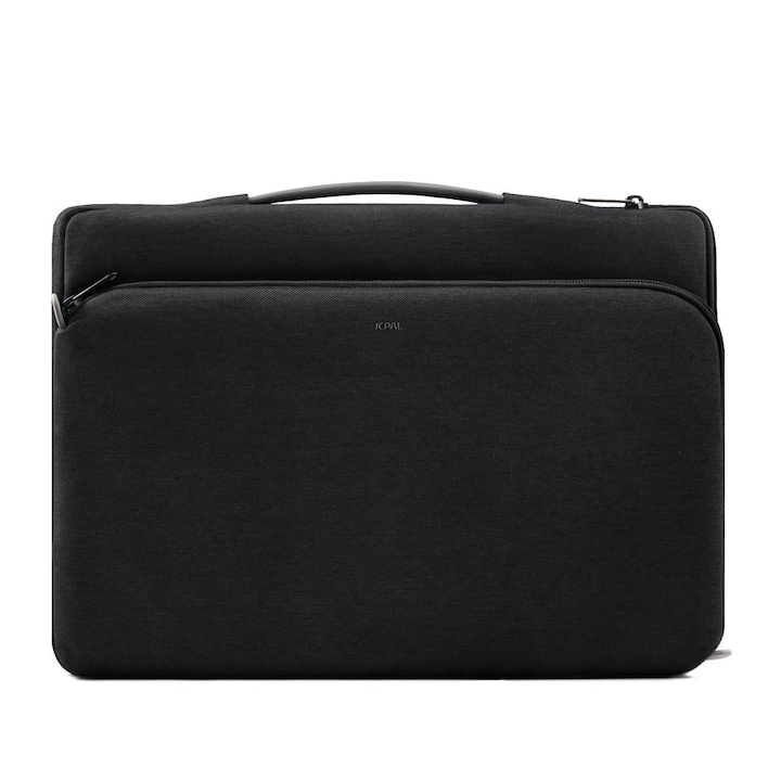 Etui laptop JCPAL Logan Commuter, 14", waterproof, 347x239x35mm, negru