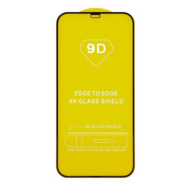 Folie sticla 9D compatibila cu Samsung Galaxy A14 4G/A14 5G Margine Neagra