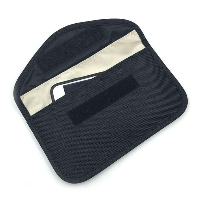Husa Pentru Telefon, RFID Blocker, Blocare Semnal / Protectie Antifurt, Negru
