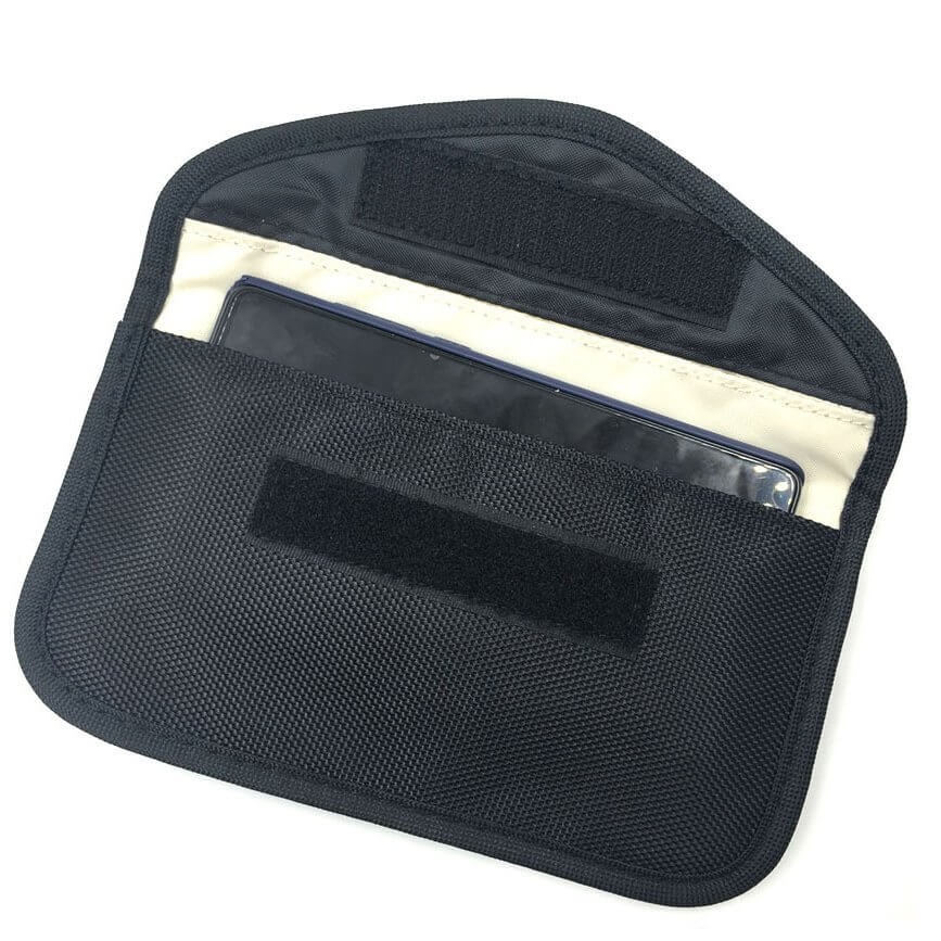 Husa Pentru Telefon, RFID Blocker, Blocare Semnal / Protectie Antifurt, Negru