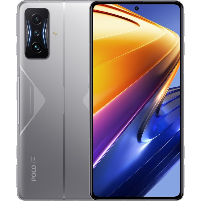 Telefon mobil Poco F4 GT, Dual SIM, 128GB, 8GB RAM, 5G, Knight Silver