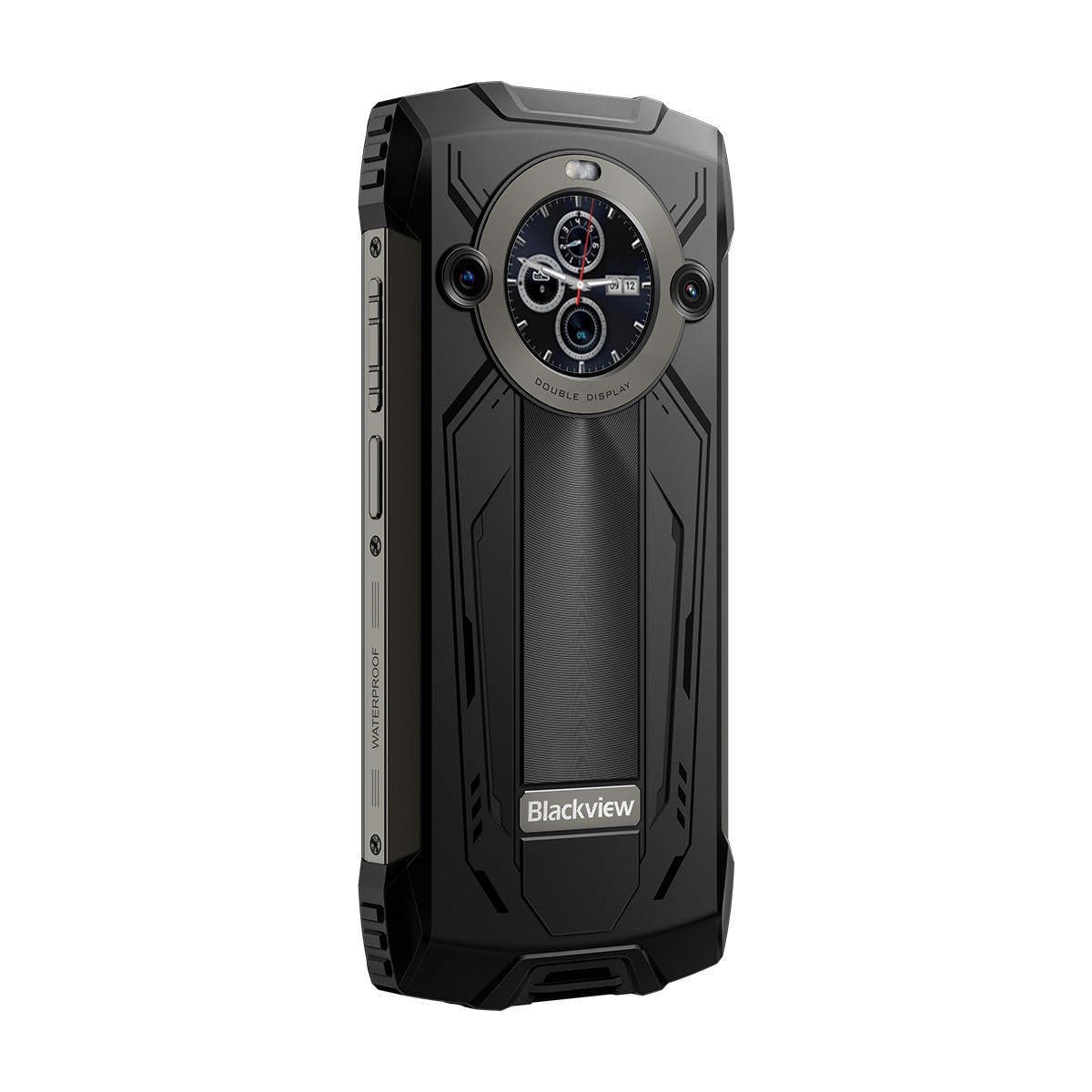 Telefon mobil Blackview BV8200, 6.497" FHD+, 120Hz, 36GB RAM(12GB + 24GB extensibili 2To), 256GB ROM, Android 14, 8800mAh, 8 cores, Dual SIM, NFC/Amprenta/caracteristici faciale, Negru