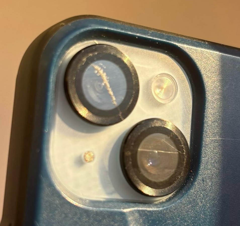 Folie Protectie Lentile Camera compatibila cu iPhone 14 / iPhone 14 Plus, CASEY STUDIOS™ MaxDefense+, Ultra HD, Protectie Profesionala Camere 3D, Anti Amprente, Anti Zgarieturi, Anti Socuri, Roz