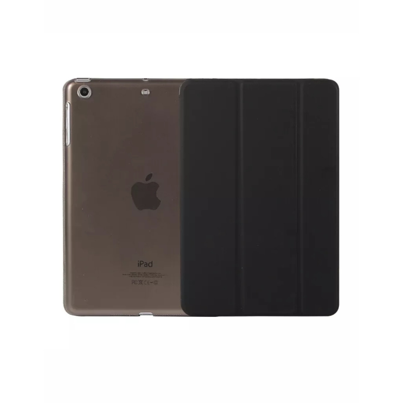 Husa Smart Cover compatibila cu Ipad Pro 11" (2018-2020-2021-2022), inchidere magnetica, functie wake-sleep, Negru, TELGORBCS