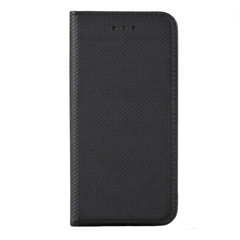 Husa carte Smart Magnet, G-Tech, compatibila cu Motorola G57 Power, buzunar card, piele ecologica, Neagra