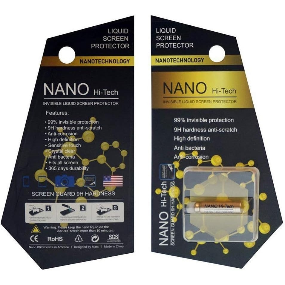 Sticla de protectie lichida universala 9H NANO pentru telefoane si tablete, anti-zgarieturi, Dactylion®