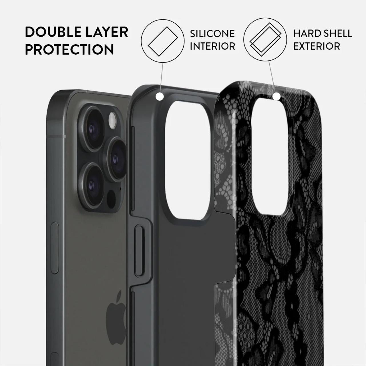 Husa Burga Dual Layer Magnetic compatibila cu iPhone 15 Pro Max