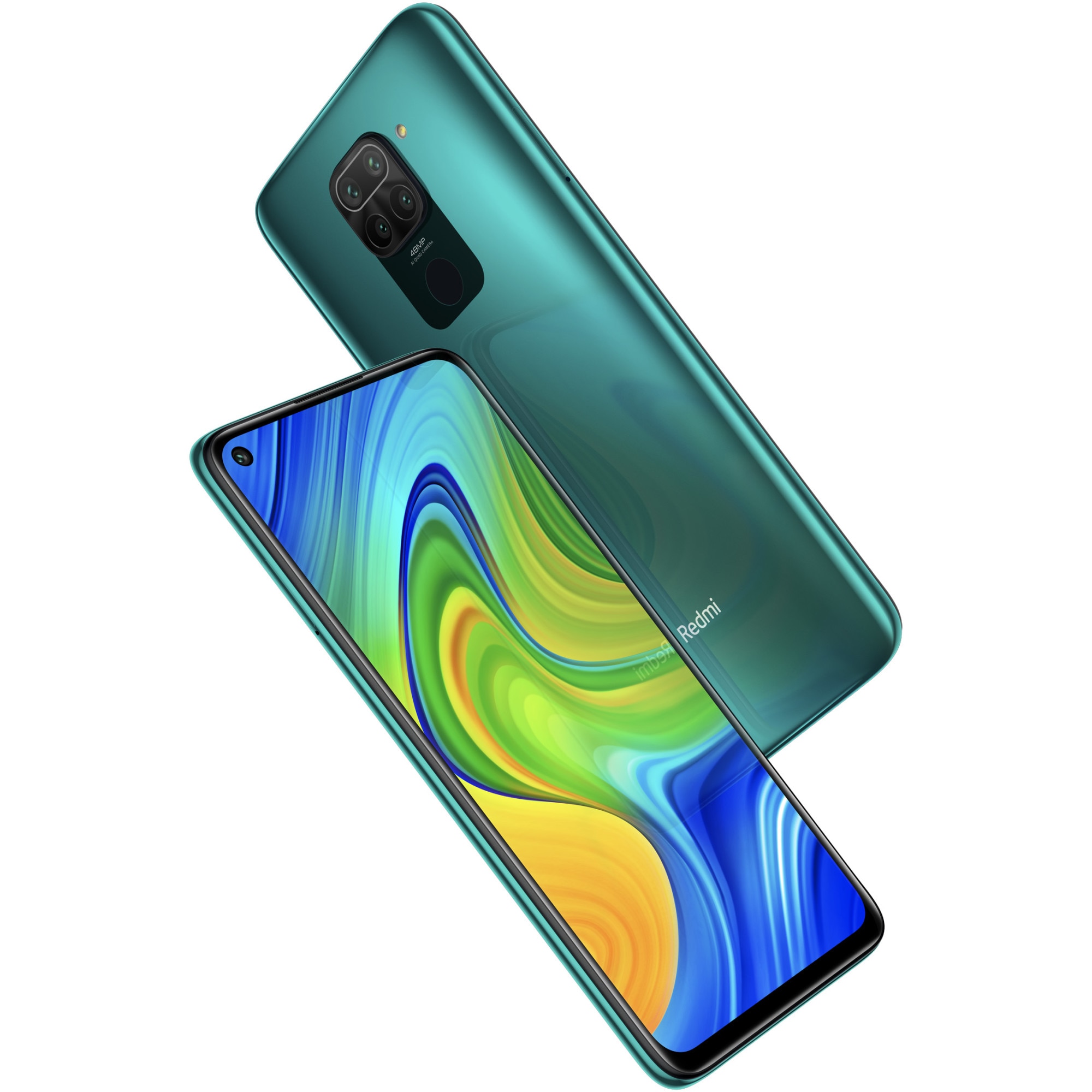 Telefon mobil Xiaomi Redmi Note 9, Dual SIM, 64GB, 4G, Forest Green