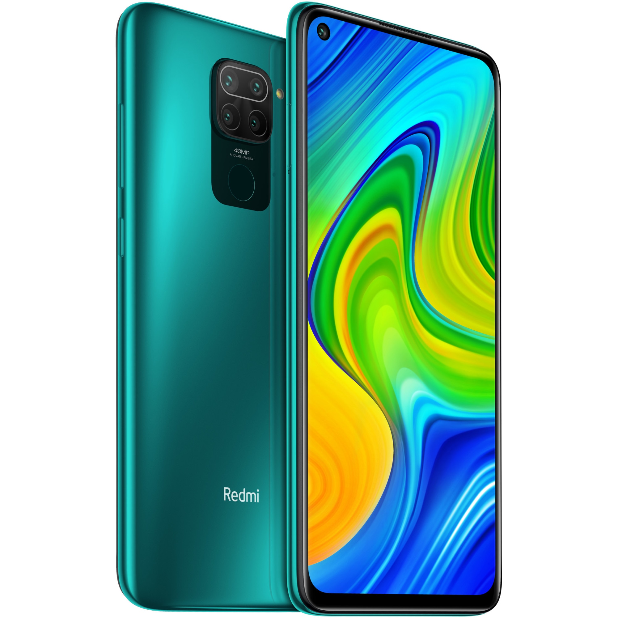 Telefon mobil Xiaomi Redmi Note 9, Dual SIM, 64GB, 4G, Forest Green
