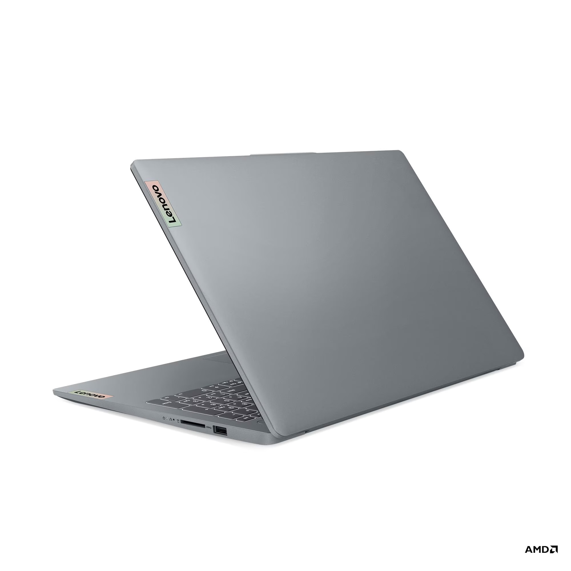 Laptop Lenovo 82XQ0104RM IdeaPad Slim 3 15AMN8, 15.6 inch, 8GB RAM, 512GB SSD, AMD Ryzen 5 7520U, Windows 11 Home, Gri Arctic