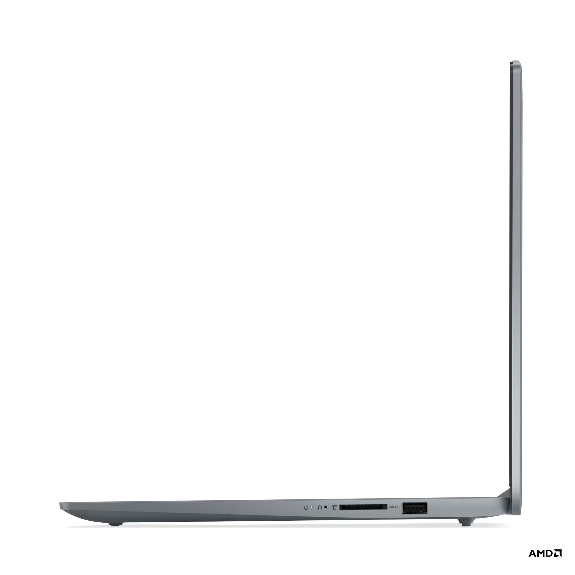Laptop Lenovo 82XQ0104RM IdeaPad Slim 3 15AMN8, 15.6 inch, 8GB RAM, 512GB SSD, AMD Ryzen 5 7520U, Windows 11 Home, Gri Arctic
