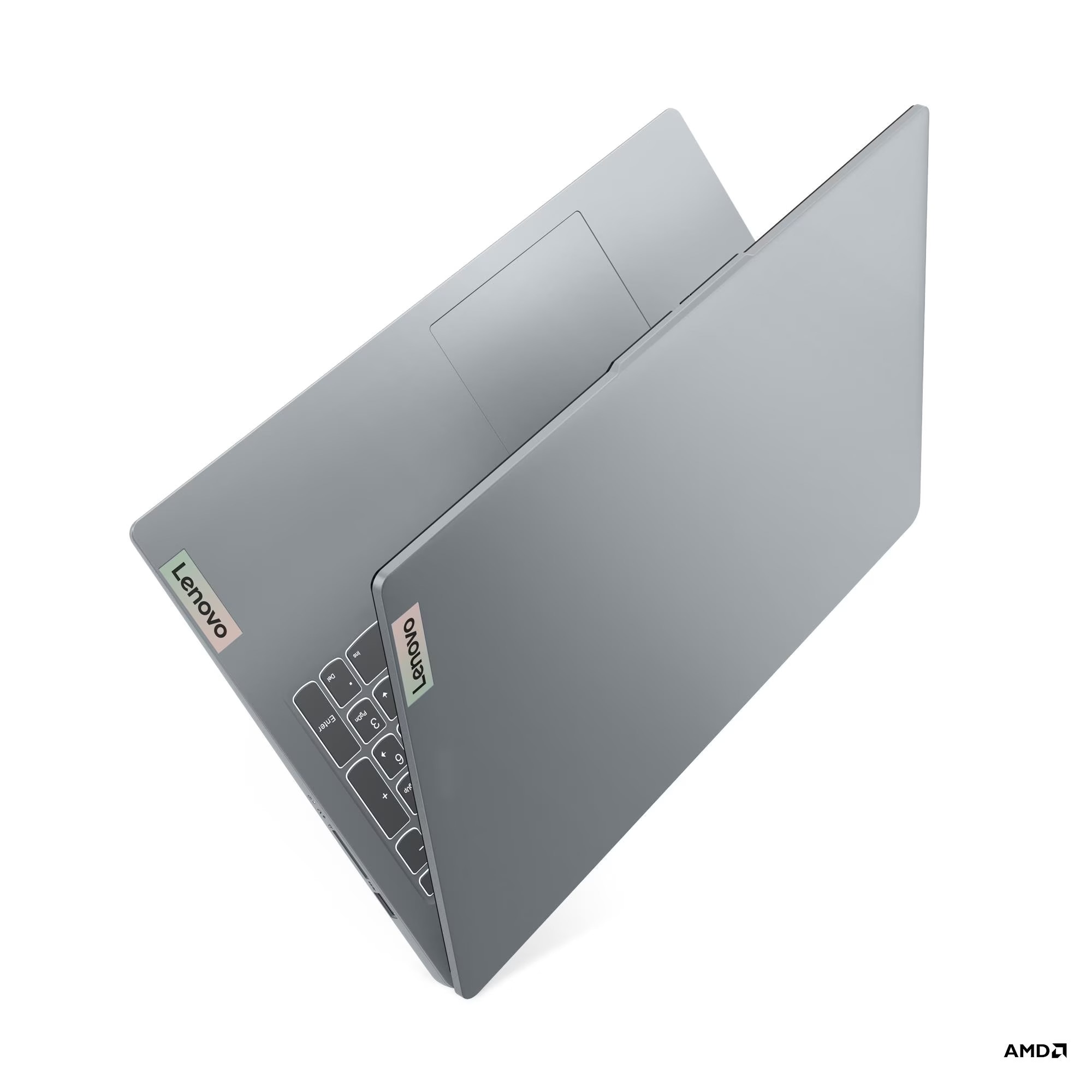 Laptop Lenovo 82XQ0104RM IdeaPad Slim 3 15AMN8, 15.6 inch, 8GB RAM, 512GB SSD, AMD Ryzen 5 7520U, Windows 11 Home, Gri Arctic