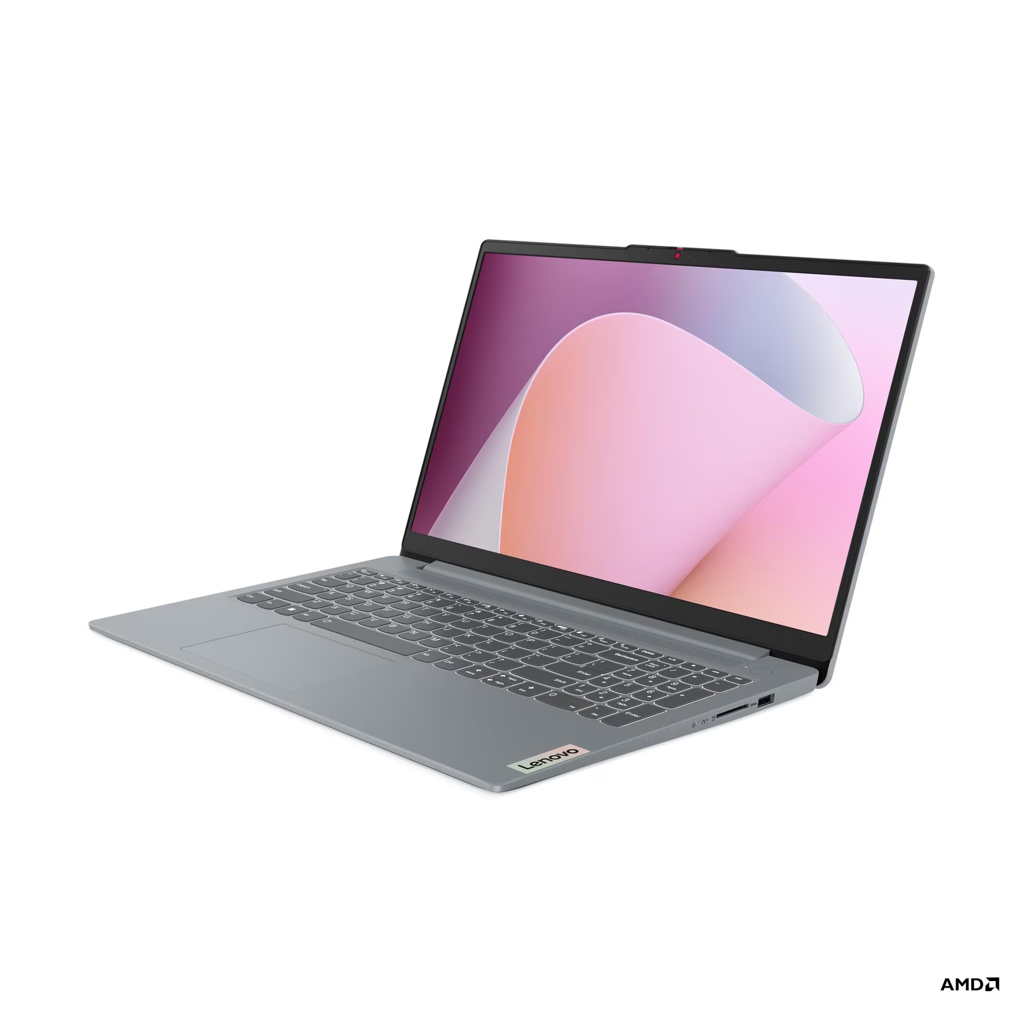 Laptop Lenovo 82XQ0104RM IdeaPad Slim 3 15AMN8, 15.6 inch, 8GB RAM, 512GB SSD, AMD Ryzen 5 7520U, Windows 11 Home, Gri Arctic