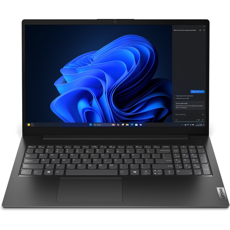 Laptop Lenovo V15 G5 IRL cu procesor Intel® Core i5-13420H pana la 4.60 GHz, 15.6" FHD, 8 GB RAM DDR5, 256 GB SSD, Intel® UHD Graphics, Windows 11 Pro, Business Black