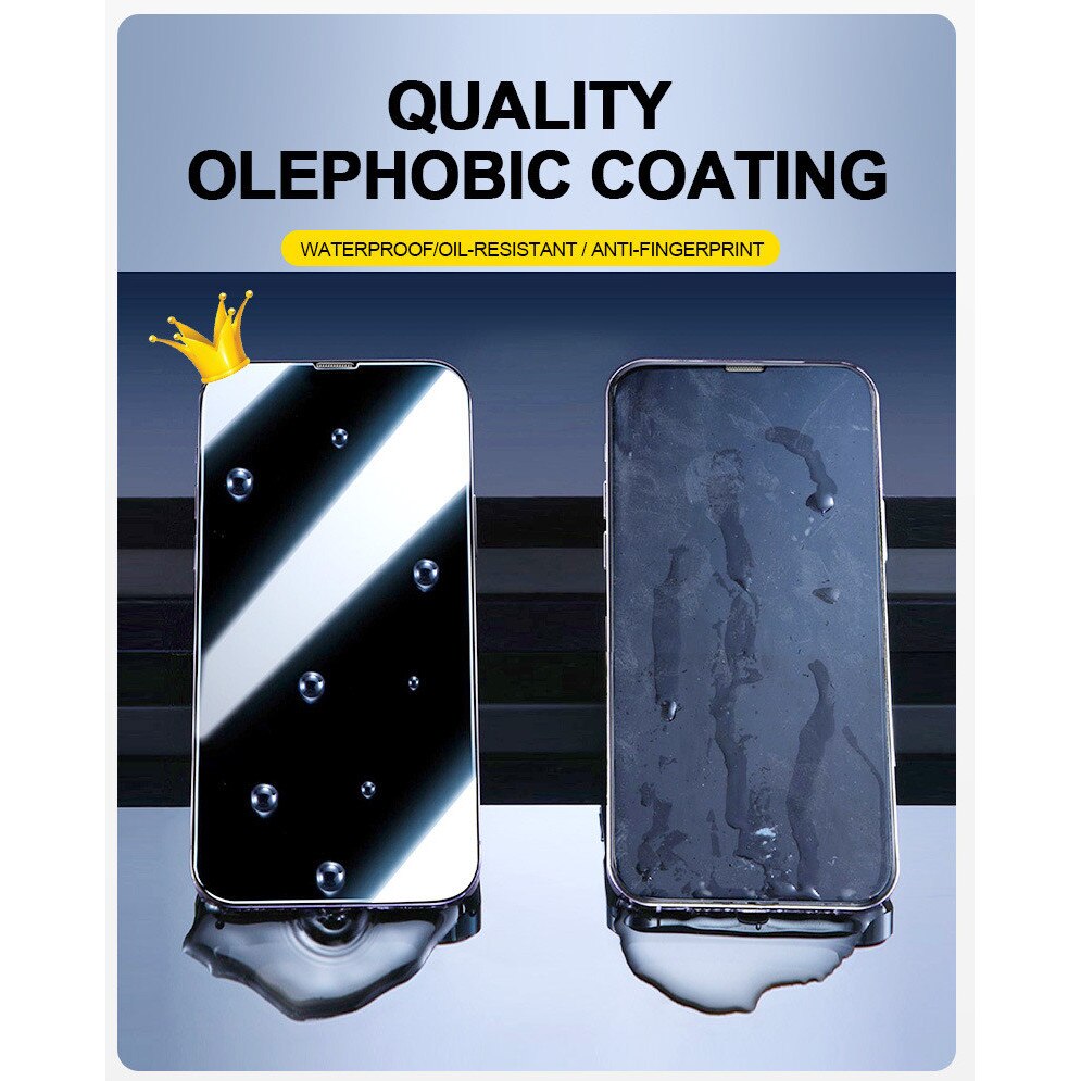 EJANBO，Pentru iPhone 16 Pro Max HD Anti-Peep Film din sticla securizata, anti-peep si anti-amprenta, echipat cu instrumente de instalare automata a alinierii, usor si rapid de aplicat filmul