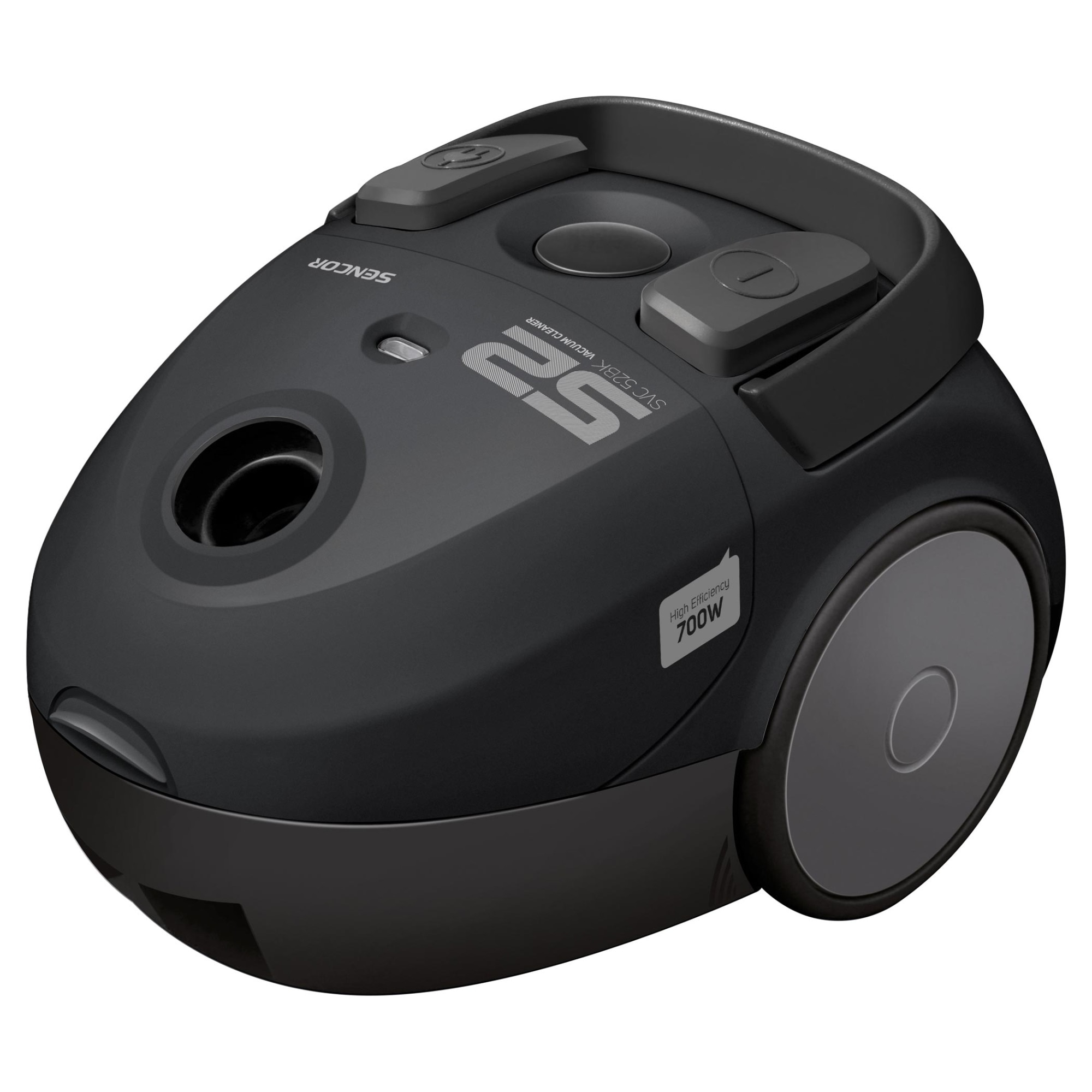 Aspirator cu sac Sencor SVC 52BK-EUE3, 700 W, 1.5 l, Negru
