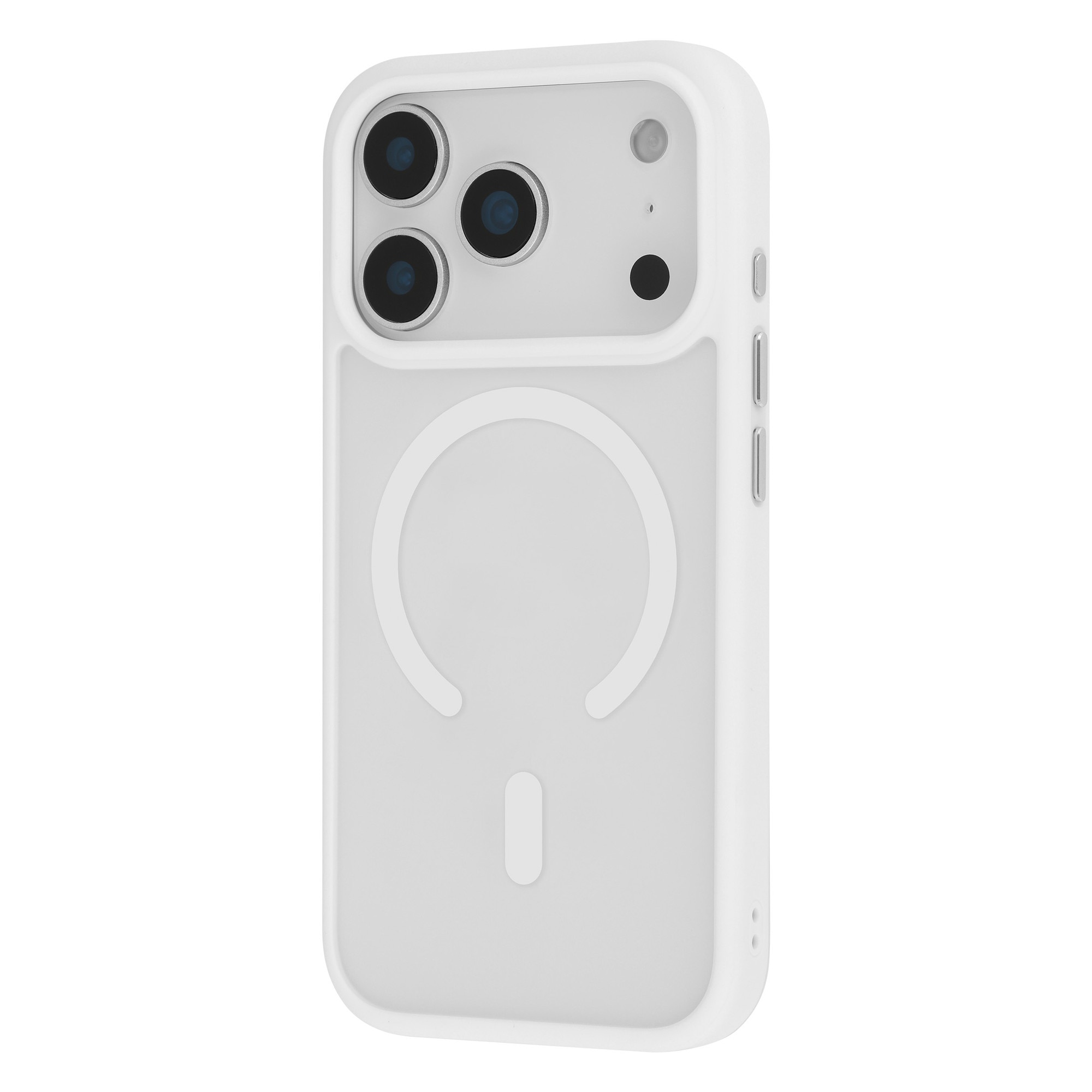 Carcasa Protectie Spate Cellara Colectia Shade Magsafe Compatibil Cu iPhone 17 Pro Max - Alb