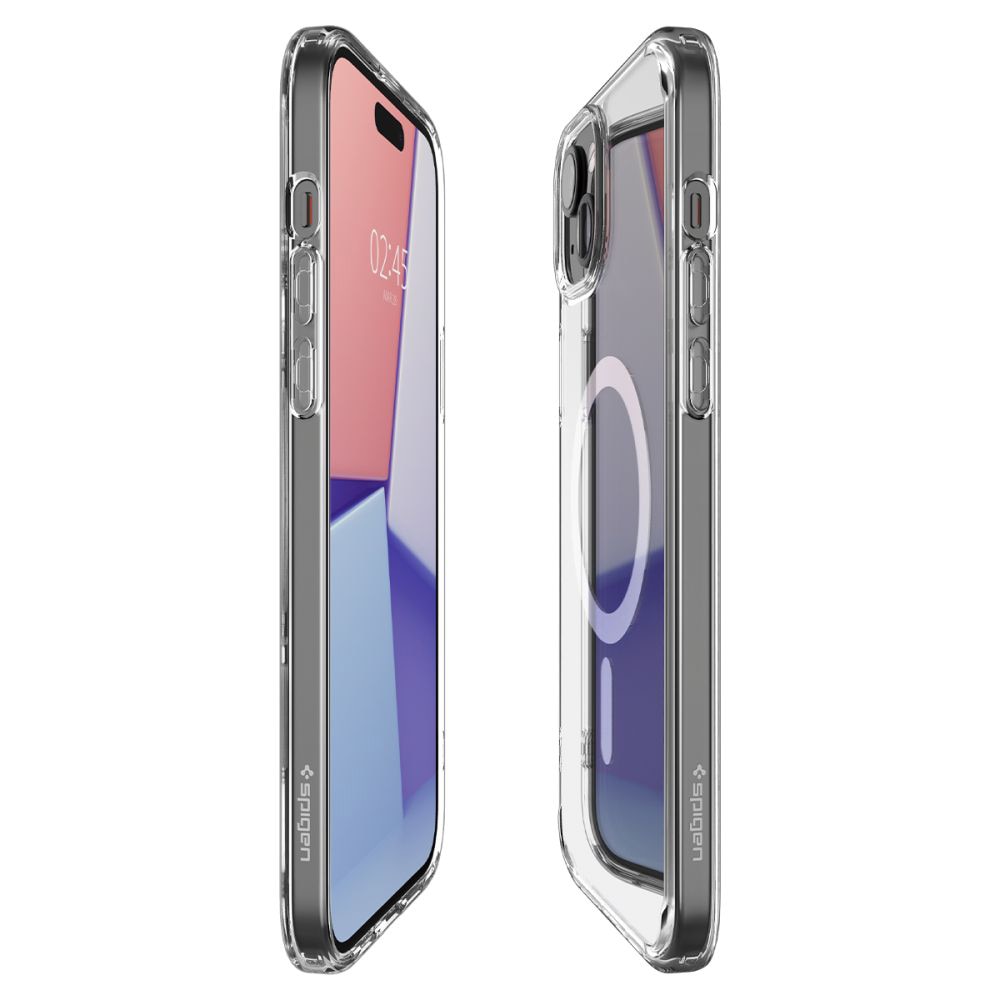 Husa pentru iPhone 15, Spigen Ultra Hybrid MagSafe, White