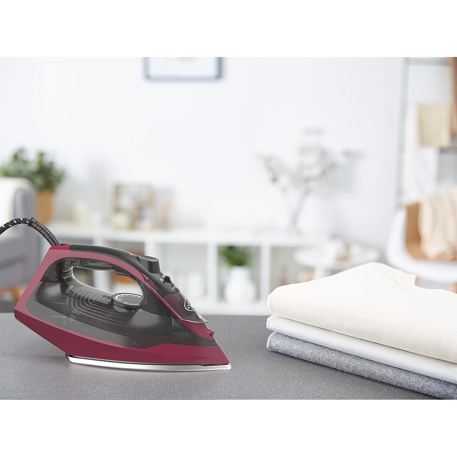 Fier de calcat cu abur, 2400 W, 40 g/min, 180 g/min, 270 ml, multicolor