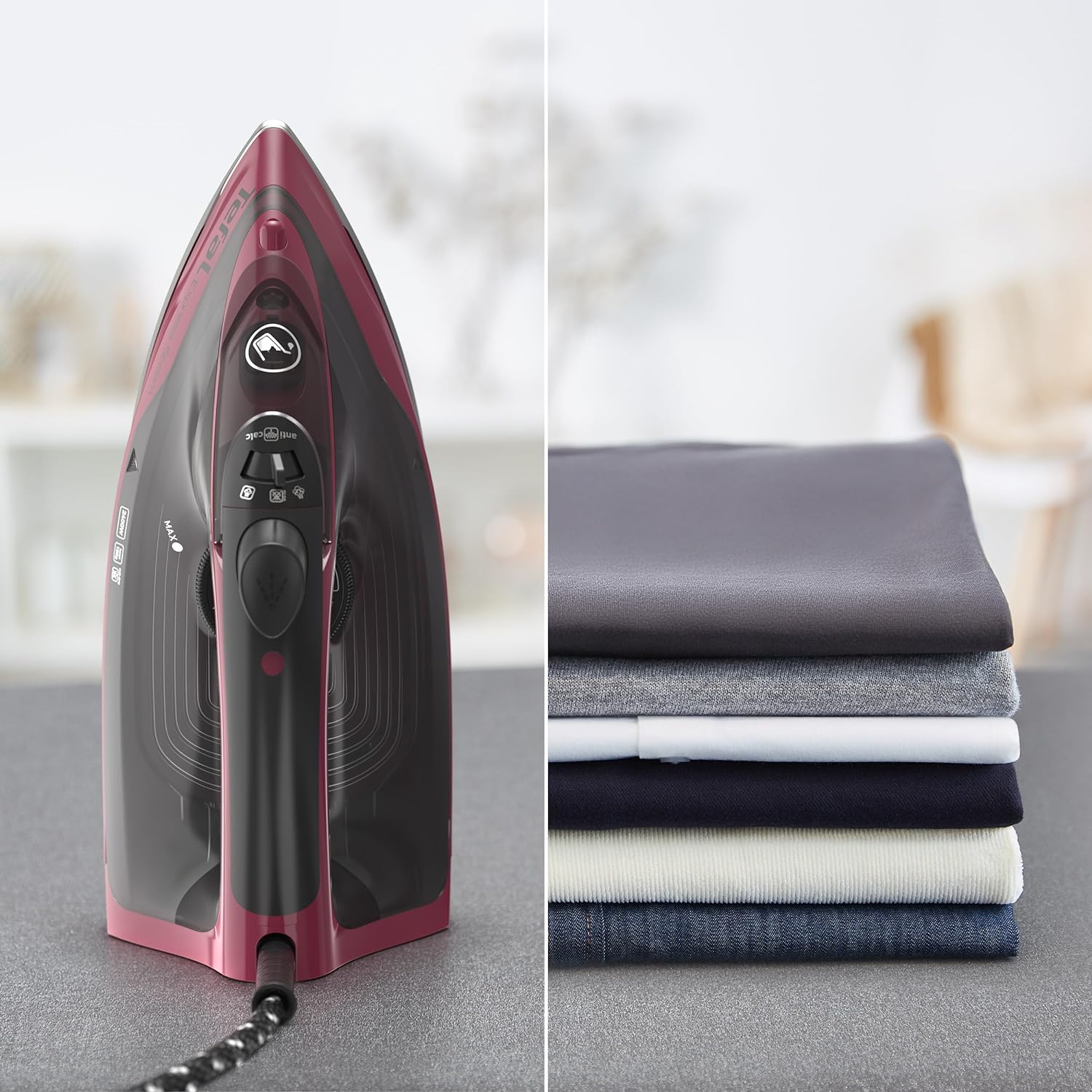 Fier de calcat cu abur, 2400 W, 40 g/min, 180 g/min, 270 ml, multicolor