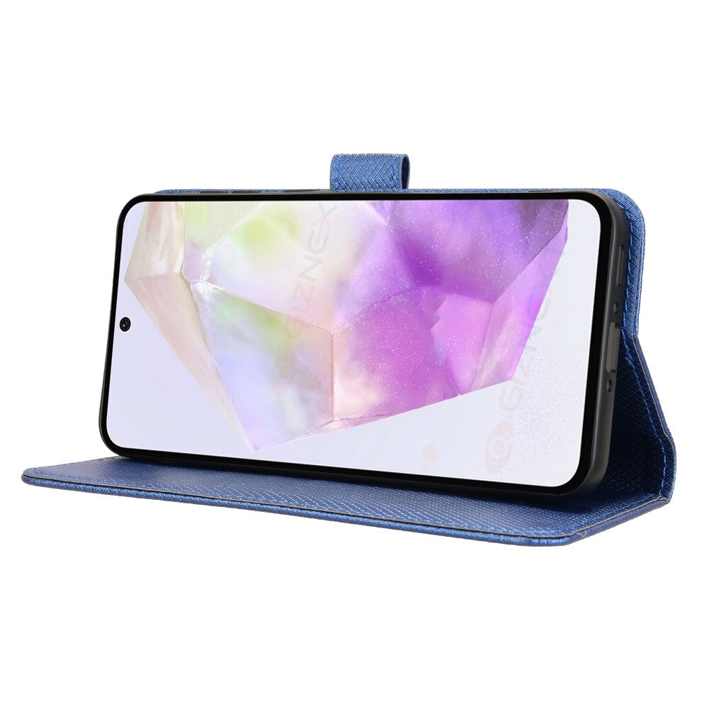 Husa telefon flip EJANBO pentru Samsung Galaxy A56, piele ecologica, cu slot pentru carduri, functie de suport