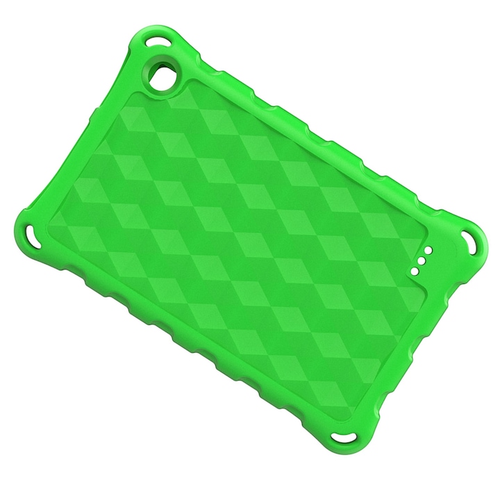 Husa protectie tableta, Compatibila cu Amazon Fire 7, rezistent la socuri, disipare a caldurii, anti-uzura, anti-picatura 23 Design precis cu decupaj. Fabricat din material EVA de inalta calitate, oferind o senzatie tactila exceptional de confortabila