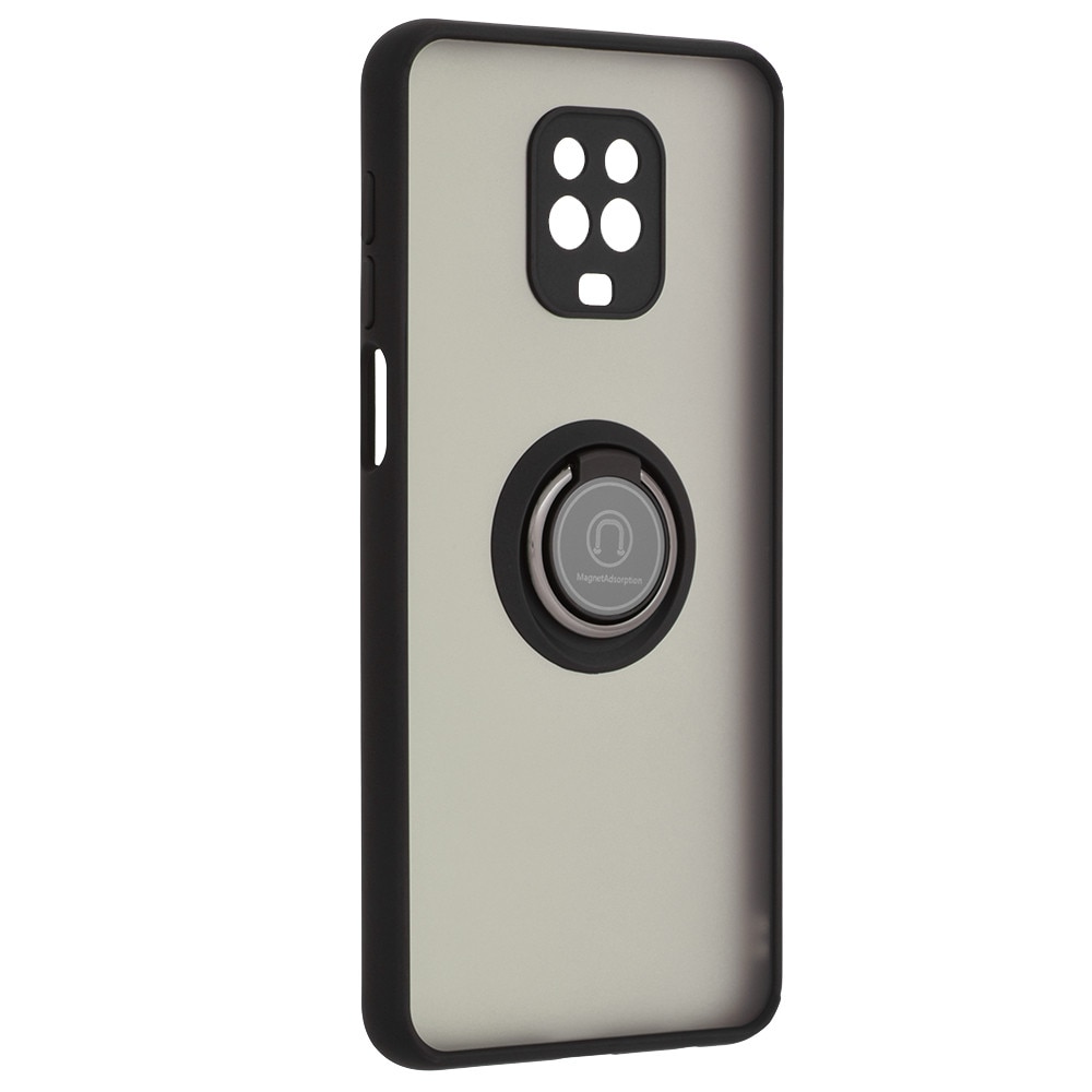 Husa pentru Xiaomi Redmi Note 9S / Note 9 Pro / Note 9 Pro Max - Techsuit Glinth - Black